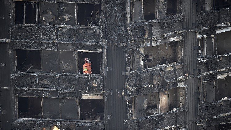 باريس تعرض المساعدة لتحديد أسباب حريق لندن