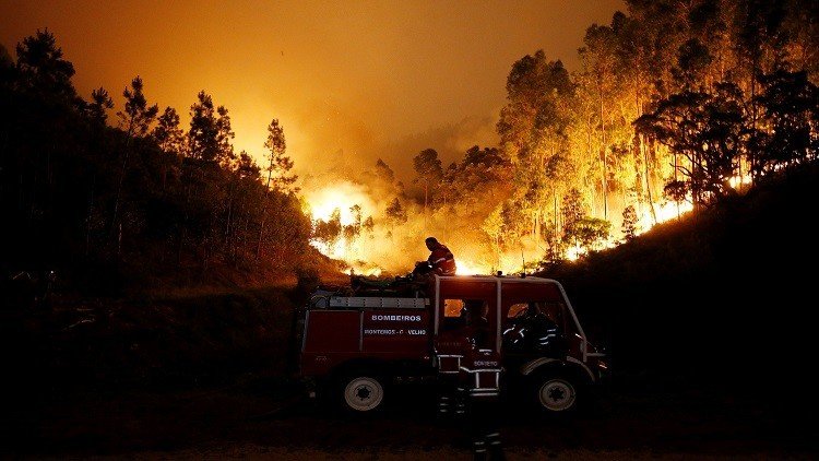 أكبر مأساة تشهدها البرتغال منذ سنوات.. حرائق غابات تودي بحياة 62 شخصا