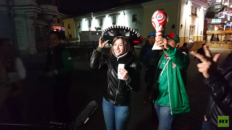 مراسلة كأس القارات بقبعة مكسيكية (صور+فيديو)