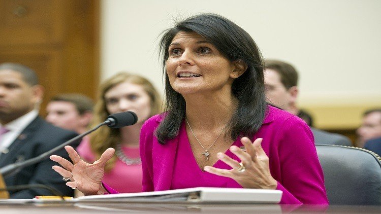 هايلي تنتقد تقاعس مجلس الأمن إزاء إيران