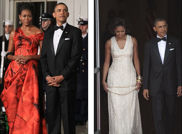 ميشيل أوباما: زوجي ارتدى الطقم نفسه مدة 8 سنوات ولم يلاحظ ذلك أحد