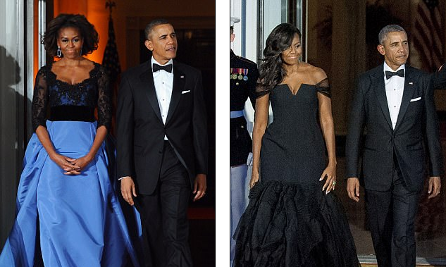 ميشيل أوباما: زوجي ارتدى الطقم نفسه مدة 8 سنوات ولم يلاحظ ذلك أحد