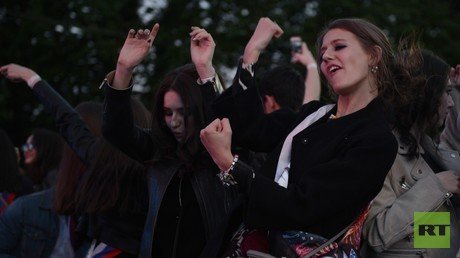 تلامذة من مدارس موسكو 