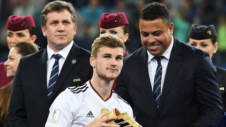 الألماني فيرنير يحصل على الحذاء الذهبي في كأس القارات 2017