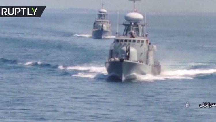 إيران تطلق مناورات "الطاقة والأمن المستدام 96" العسكرية في بحر قزوين