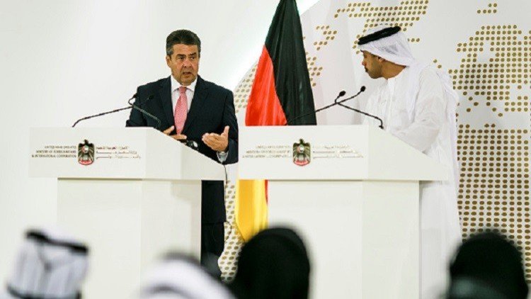 وزير خارجية ألمانيا يعلن من أبو ظبي عن موقف بلاده من الأزمة الخليجية