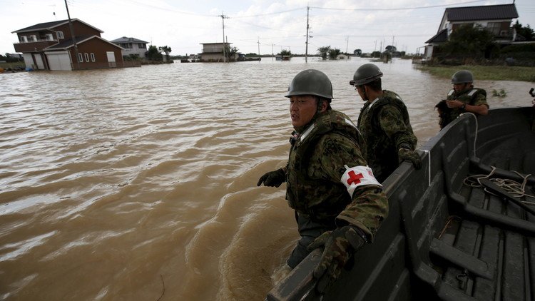 قتلى ومفقودون في فيضانات تجتاح جنوب اليابان
