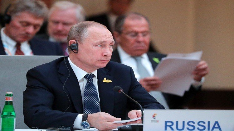 بوتين: "G20" تركز على مسائل تأمين ديناميكية إيجابية بالتجارة العالمية.