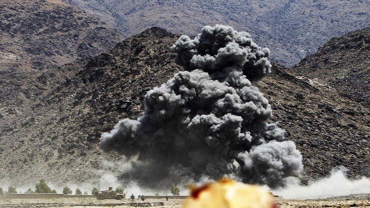 غارة جوية تقطف 5 رؤوس من نخبة داعش في أفغانستان