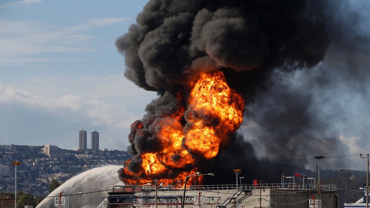 حريق في قاعدة عسكرية غرب القدس 