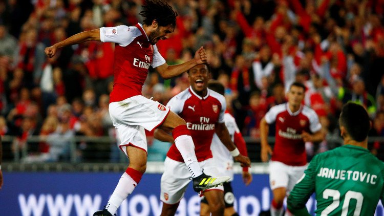 المصري النني يقود أرسنال للفوز على ويسترن سيدني الأسترالي