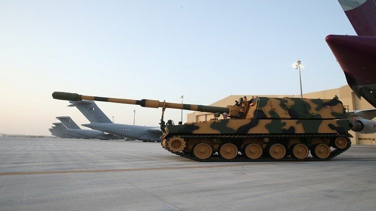 انتهاء نقل القوات إلى القاعدة التركية في قطر