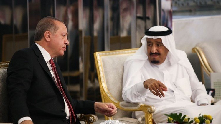 العاهل السعودي يستقبل أردوغان في جدة