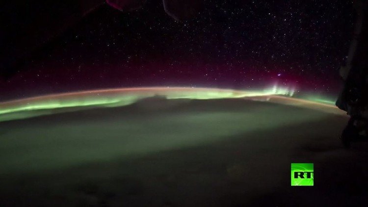 فيديو مذهل للشفق القطبي من متن المحطة الفضائية الدولية