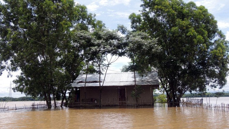 فيضانات عارمة تحصد أرواح العشرات شمال شرقي الهند