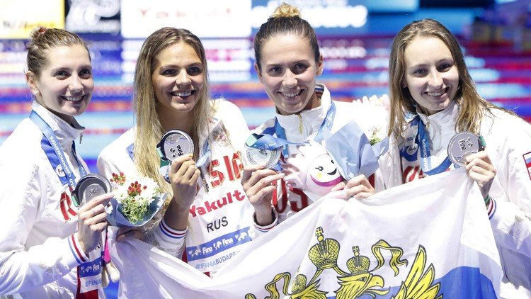 روسيا ثالثة في بطولة العالم للألعاب المائية 2017