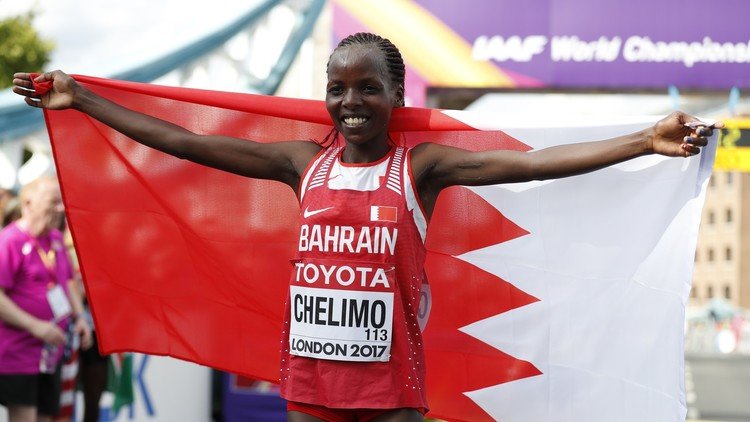 البحرينية شيليما تحرز ذهبية الماراتون