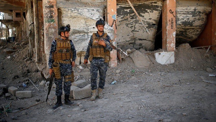 الداخلية العراقية تقتل انتحاريا يرتدي حزاما ناسفا في أيمن الموصل