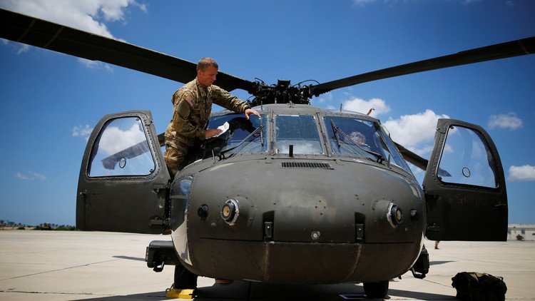 تحطم مروحية عسكرية أمريكية ومصير أفراد طاقمها مجهول 