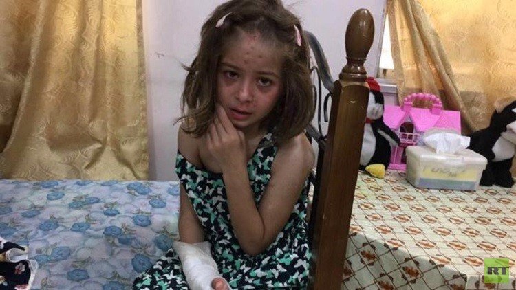 RT تطلق نداء إغاثة من أجل طفلة جديدة نجت من براثن 