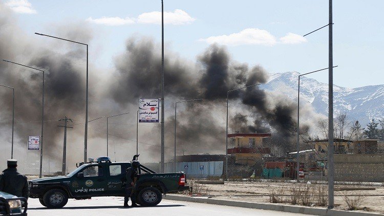انفجار قرب السفارة الأمريكية في كابل قبيل خطاب ترامب بشأن استراتجيته في أفغانستان