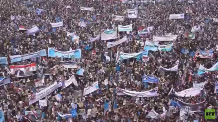 تجمعات لأنصار صالح والحوثيين في صنعاء