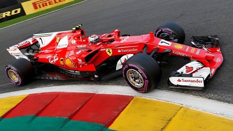 فيراري يهيمن على جولة التجارب الحرة الأخيرة في بلجيكا