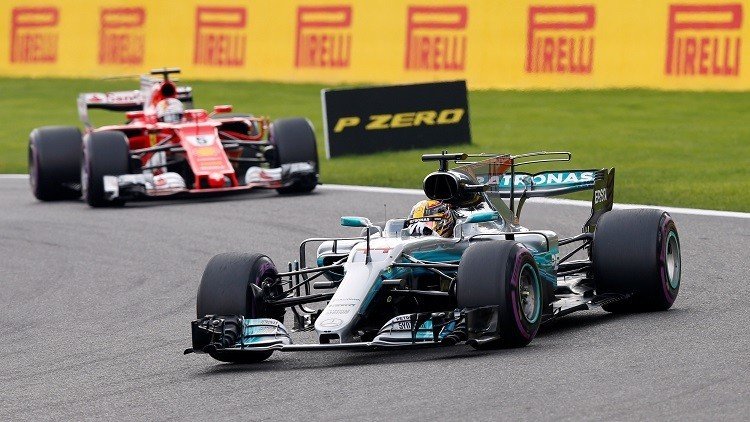 هاميلتون يفوز بجائزة بلجيكا الكبرى