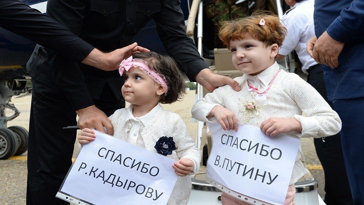 قديروف يعلن استعداده لكفالة وتربية الأطفال الأيتام الروس