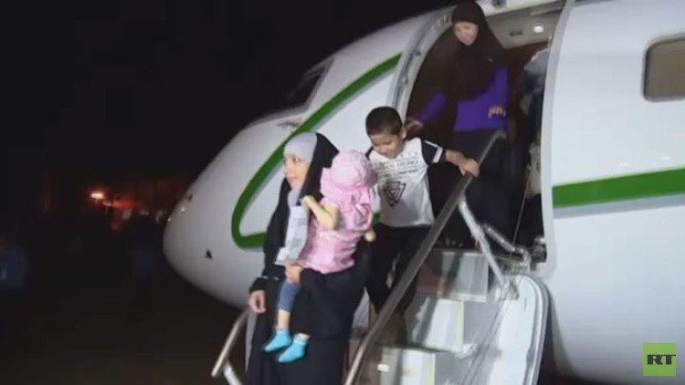 إعادة 8 أطفال و4 نساء من العراق وسوريا إلى الشيشان