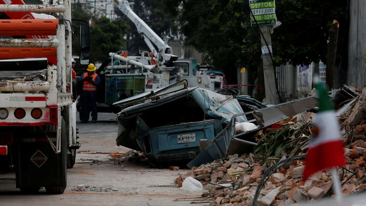 زلزال المكسيك.. حصيلة الضحايا تقترب من 60 قتيلا