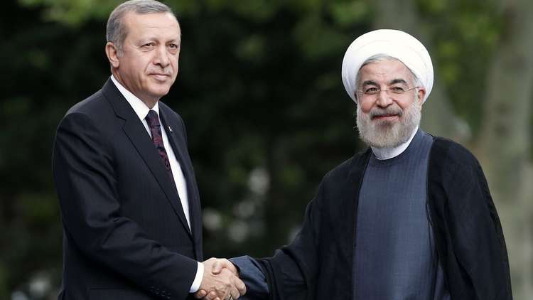 أردوغان يلتقي روحاني في كازاخستان