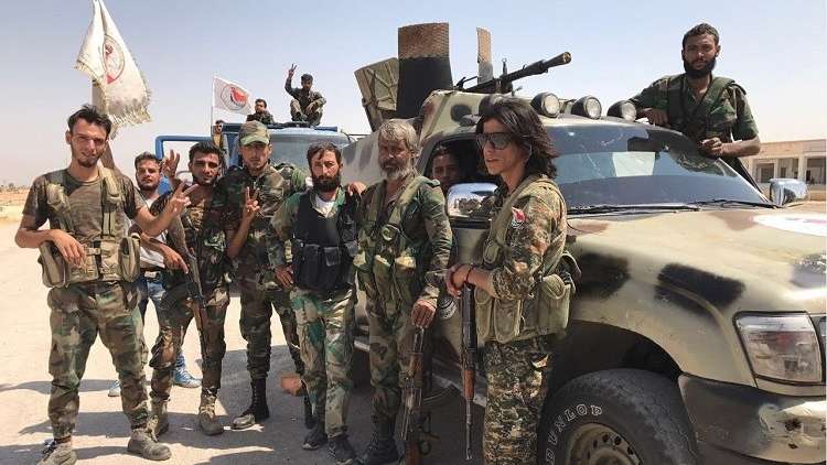 مصدر عسكري ينفي استهداف التحالف الدولي للجيش السوري قرب دير الزور