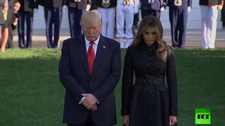 ترامب وزوجته يشاركان في مراسم إحياء ذكرى أحداث 11 سبتمبر