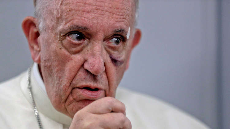 البابا فرنسيس يتنبأ بهلاك البشرية اذا لم تعالج مشكلة المناخ