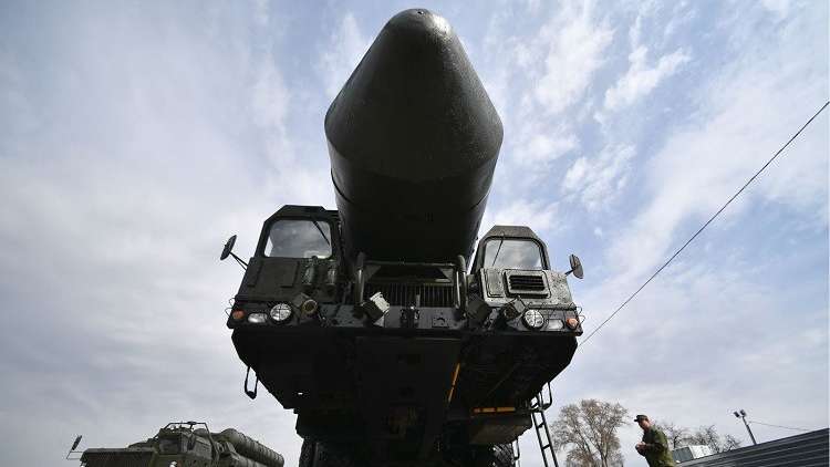 الجيش الروسي يطلق صاروخا باليستيا حديثا من طراز 