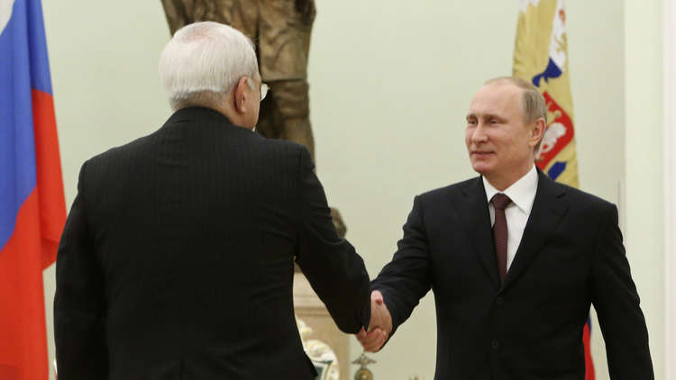 بوتين وظريف يبحثان في سوتشي مكافحة الإرهاب في الشرق الأوسط