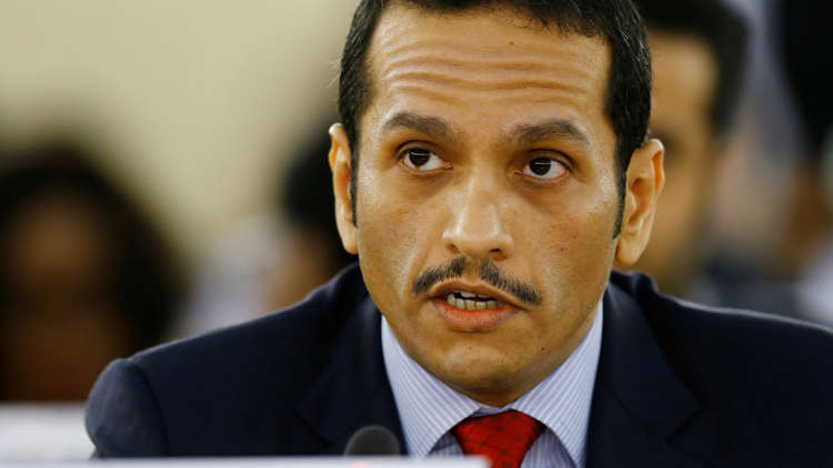 قطر: يجب تقديم مزيد من الدعم لـ"الجيش السوري الحر"