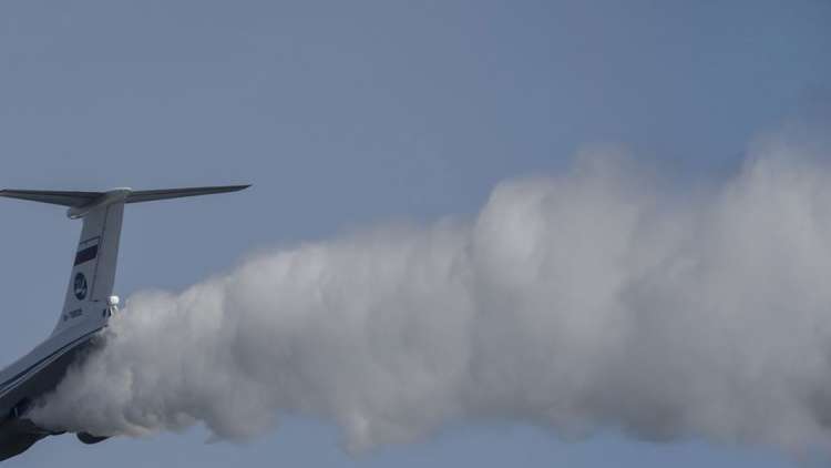 إنزال جوي للقوات الخاصة المصرية من طائرة عسكرية روسية ضخمة