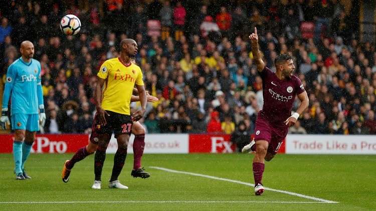 بالفيديو.. مانشستر سيتي يدك حصون مضيفه واتفورد