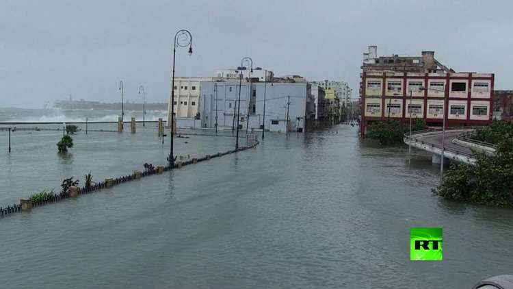 آثار إعصار إرما المدمرة على كوبا