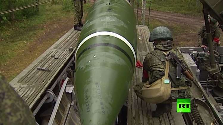 طواقم الصواريخ البالستية الروسية تتدرب عند تخوم الناتو