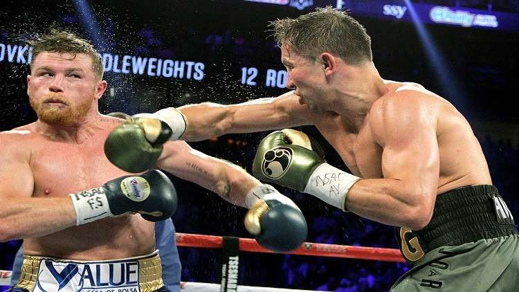 تحكيم مثير للجدل ينهي نزالا تاريخيا بين غولوفكين وكانيلو