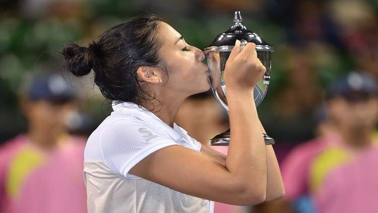 الكازاخية  دياس تحرز باكورة ألقابها