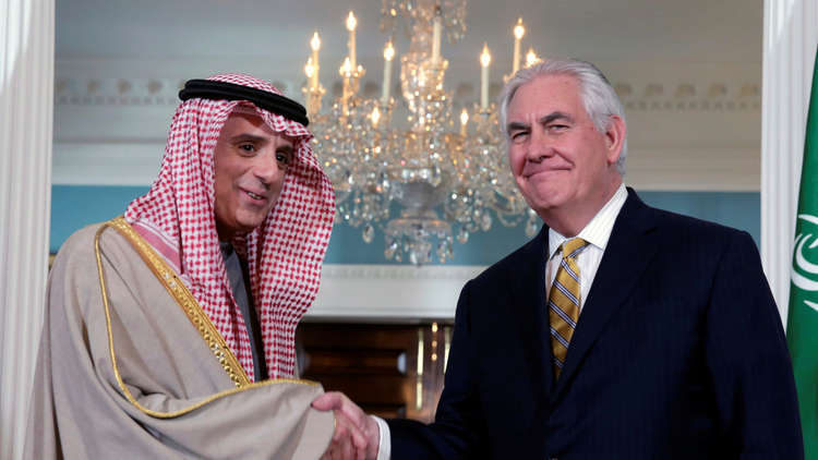 تيلرسون يلتقي الجبير في واشنطن