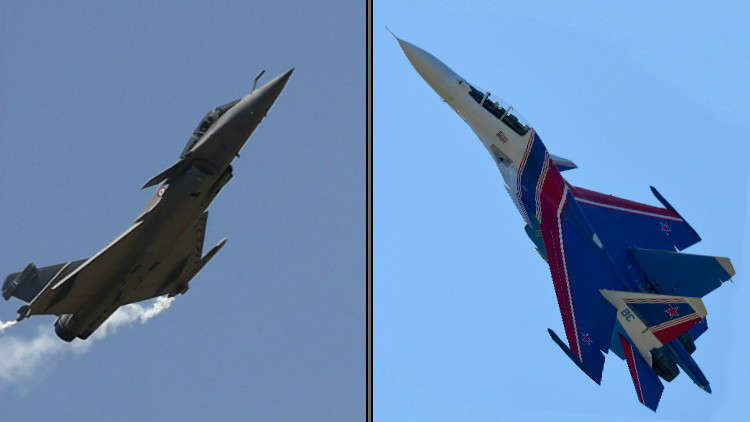 "سو-30" الروسية و"رافال" الأوروبية وجها لوجه