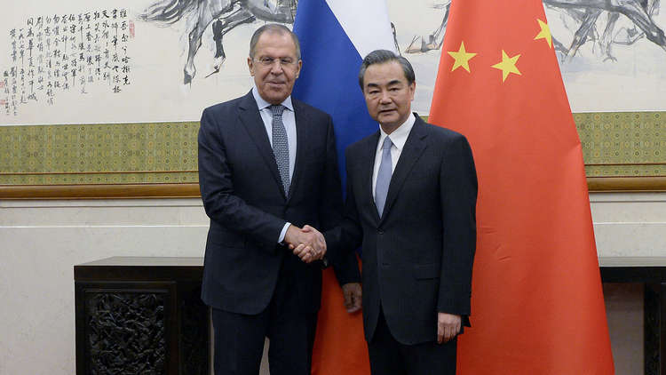 روسيا والصين تؤكدان ضرورة حل الأزمتين السورية والكورية سياسيا