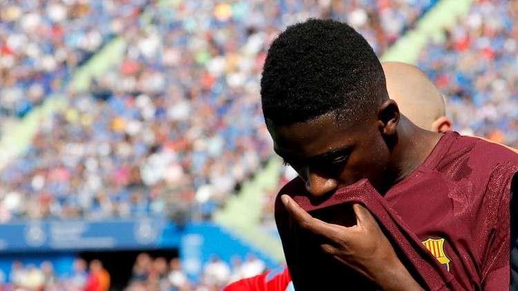 هل تحايل ديمبيلي على الطاقم الطبي لبرشلونة؟ (فيديو)