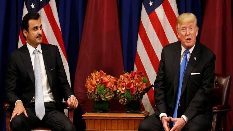 ترامب لتميم: قطر والدول العربية ستحل خلافها بسرعة