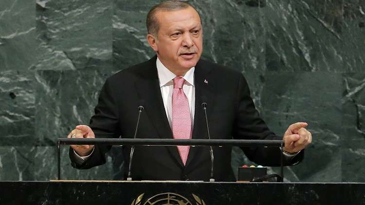 أردوغان يلوح بعقوبات 